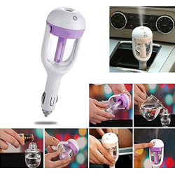 Umidificator pentru masina portabil cu functie aromaterapie alimentare priza 12V 50 ml Umidificator pentru masina portabil cu functie aromaterapie alimentare priza 12V 50 ml