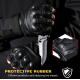 Manusi tactice militare fara degete masura L din vinil cu protectie cauciuc Negru Manusi tactice militare fara degete masura L din vinil cu protectie cauciuc Negru