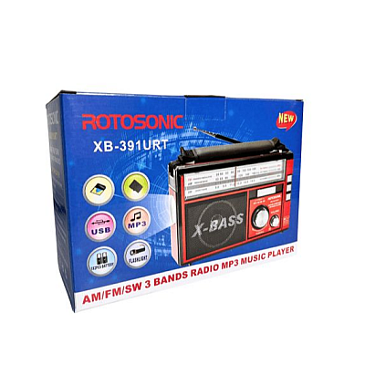 Radio XB-394 portabil cu MP3 Player și lanterna AM/FM/SW |