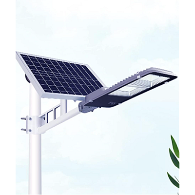 Lampa stradala 300W 6 CASETE Cu Panou Solar si Telecomanda