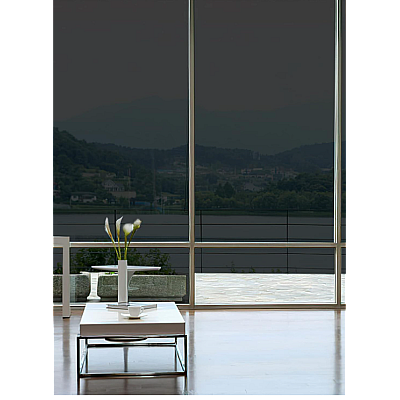 Folie reflexiva pentru geamuri interioare NEAGRA 60X300 LY