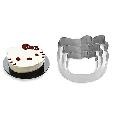 Set 3 forme pentru tort model Hello Kitty