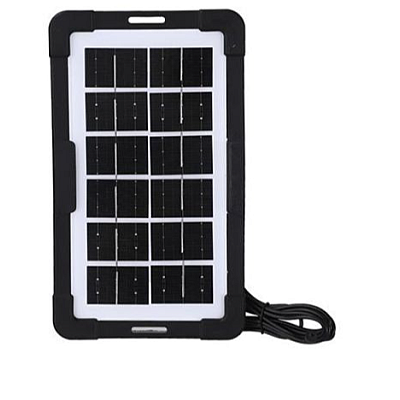 Kit solar pentru iluminare LED JA2009 cu 3 becuri si panou solar