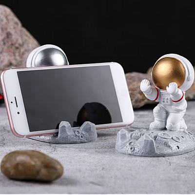 Suport creativ pentru telefon astronaut Spaceman