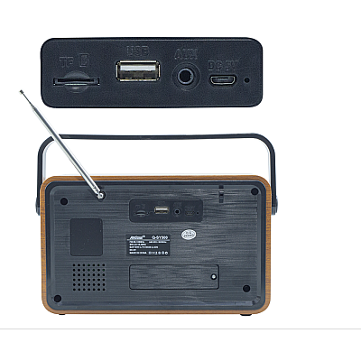 Radio portabil FM stil Retro Q-SY500 Bluetooth USB AUX TF