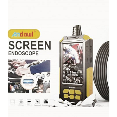 Camera Endoscop Andowl Q NK69 2K HD lungime cablu 5m impermeabil IP67