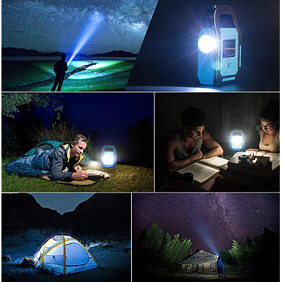 Lampa solara camping JD-925