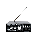 Amplificator Bass Profesional Tip Statie cu Bluetooth Negru Andowl QT110