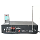 Amplificator de karaoke digital portabil cu Bluetooth egalizator USB Si intrare auxiliara Amplificator de karaoke digital portabil cu Bluetooth egalizator USB Si intrare auxiliara