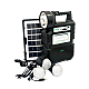 Kit solar portabil CCLAMP CL-810 cu 3 becuri incluse Radio FM si Bluetooth