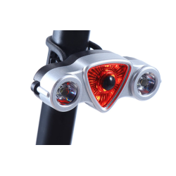 Stop spate pentru bicicleta QX W12 cu incarcare USB Stop spate pentru bicicleta QX W12 cu incarcare USB