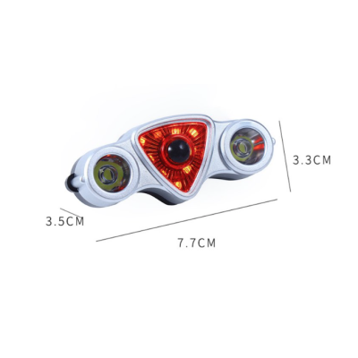 Stop spate pentru bicicleta QX W12 cu incarcare USB Stop spate pentru bicicleta QX W12 cu incarcare USB