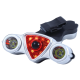 Stop spate pentru bicicleta QX W12 cu incarcare USB Stop spate pentru bicicleta QX W12 cu incarcare USB