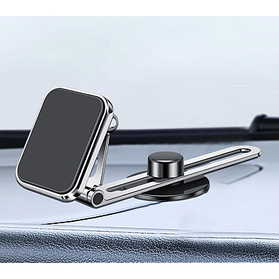 Suport magnetic si reglabil auto pentru telefon cu prindere pe bord F52