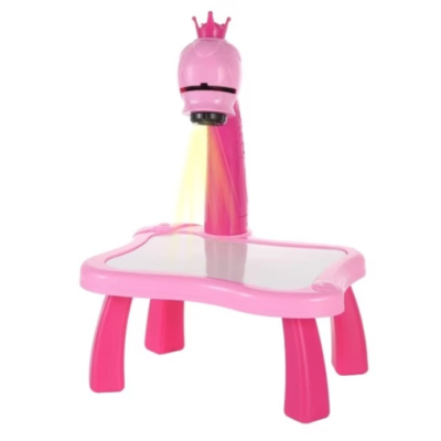 Masuta de Desenat Roz cu Proiector si Diapozitive Masuta de Desenat Roz cu Proiector si Diapozitive