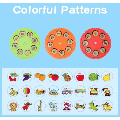 Masuta Pentru Desenat Albastra cu Proiector si Diapozitive  20 x 15 cm Masuta Pentru Desenat Albastra cu Proiector si Diapozitive  20 x 15 cm