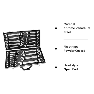 Set Chei cu Clichet 22 bucati 6-32 mm