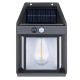 Lampa Led solara CB 888 cu senzor de lumina pentru perete putere 3W Negru Lampa Led solara CB 888 cu senzor de lumina pentru perete putere 3W Negru
