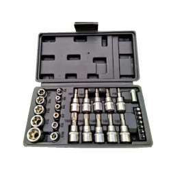 Trusa 29 piese Chei Tubulare Torx si Capete Biti Torx Trusa 29 piese Chei Tubulare Torx si Capete Biti Torx