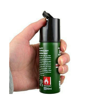 Spray NATO 110 ml cu HUSA paralizant propulsie jet 