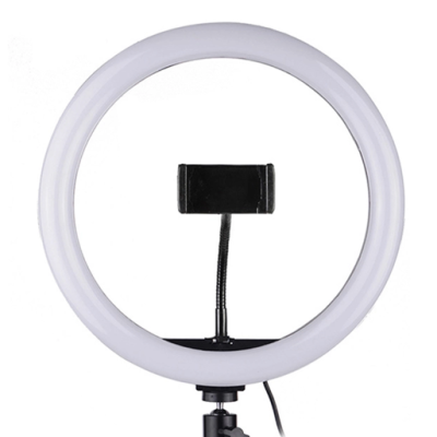 Lampa Ring Light LED 10" Circulara cu Lumina rece / naturala / calda Lampa Ring Light LED 10" Circulara cu Lumina rece / naturala / calda