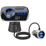Modulator auto FM BC49BQ Bluetooth 5.0 Fast Charge 3.0 Handsfree Car Kit Modulator auto FM BC49BQ Bluetooth 5.0 Fast Charge 3.0 Handsfree Car Kit