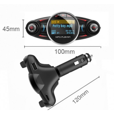 Modulator Transmitator FM Auto BT08 Bluetooth 5.0 EDR A2DP Modulator Transmitator FM Auto BT08 Bluetooth 5.0 EDR A2DP