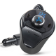 Modulator auto BX6 Bluetooth FM USB Negru Modulator auto BX6 Bluetooth FM USB Negru