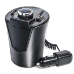 Modulator auto BX6 Bluetooth FM USB Negru Modulator auto BX6 Bluetooth FM USB Negru