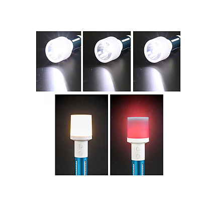 Lanterna multifunctionala LED CH23036 acumulator incarcare USB si 5 moduri iluminare
