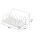Organizator cu 4 compartimente pentru tigai/capace Organizator cu 4 compartimente pentru tigai/capace
