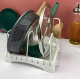 Organizator cu 4 compartimente pentru tigai/capace Organizator cu 4 compartimente pentru tigai/capace