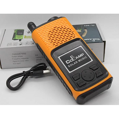 Radio portabil cu lanterna- CcLamp CL-601 alimentare duala solar si retea