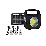 Sistem solar pentru Iluminat Casa CC002-1 cu Panou si 3 Becuri 100W