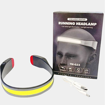 Lanterna de cap LED pentru Alergare G23 tip Banda 