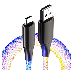 Cablu Iluminat de incarcare Rapida si Transfer Date USB/Type C
