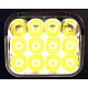 Far LED pentru bicicleta 12 LED 5 Moduri Iluminare + Claxon XK-012