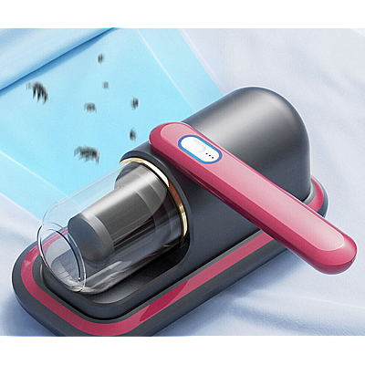 Aspirator portabil acarieni si praf cu acumulator tehnologie UV C