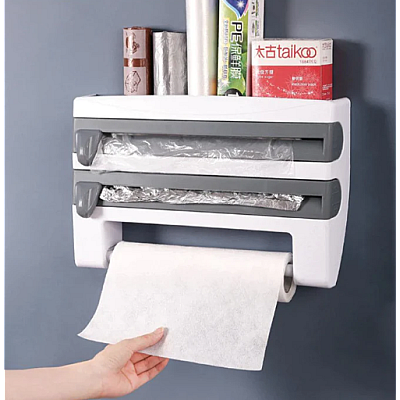 Dispenser de bucatarie pentru hartie si folie alimentara, 39x10x24 cm