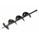 Burghiu pamant 150-800 mm Negru Burghiu pamant 150-800 mm Negru