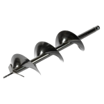 Burghiu pamant 250-800 mm Negru  Burghiu pamant 250-800 mm Negru