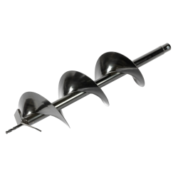 Burghiu pamant 250-800 mm Negru  Burghiu pamant 250-800 mm Negru