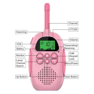 Walkie Talkie pentru copii Raza 3km Walkie Talkie pentru copii Raza 3km