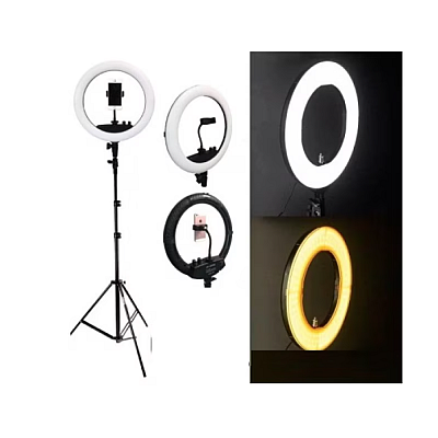 Lampa Ring Light LED 8" Circulara cu Lumina rece / naturala / calda