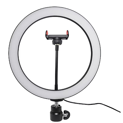 Lampa Ring Light LED 8" Circulara cu Lumina rece / naturala / calda