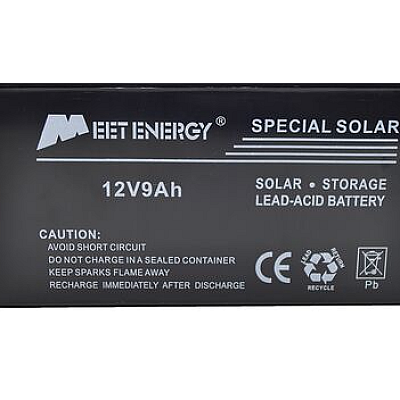 Baterie pentru panou solar Meet Energy 12V 9Ah