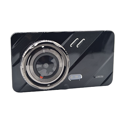 Camera dubla auto DVR Full HD inregistrare automata 4”