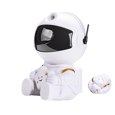 Mini Proiector Astronaut cu Lumina de Noapte si Difuzor