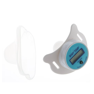 Termometru Electronic pentru Bebelusi tip Suzeta 2 in 1 cu ecran