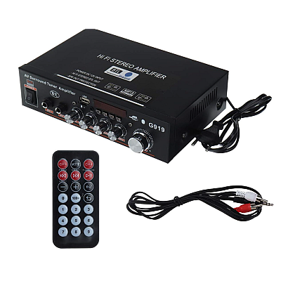 Amplificator Karaoke G919 BT SD card MP3 FM 360W 